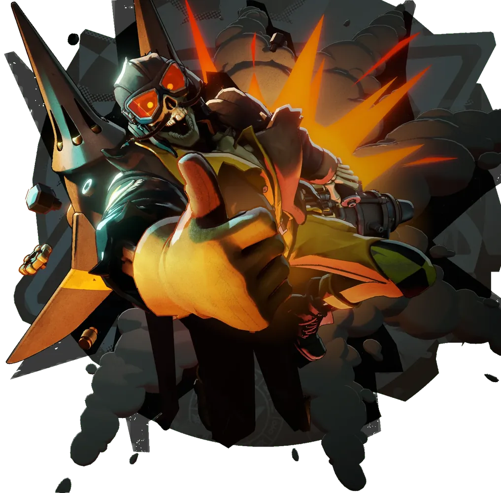 Deadman Danny, a Deadlock hero