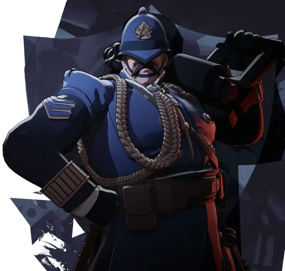 Warden, a Deadlock hero